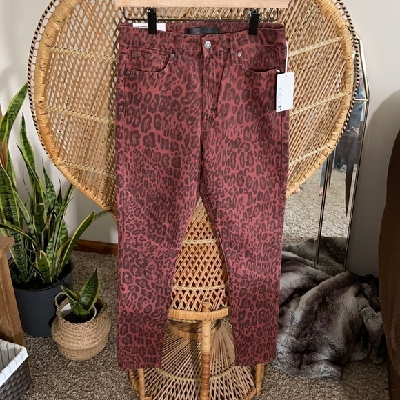 NWT Joe’s Jeans The Charlie Cheetah Print High Rise Skinny Jean - Picture 3 of 10